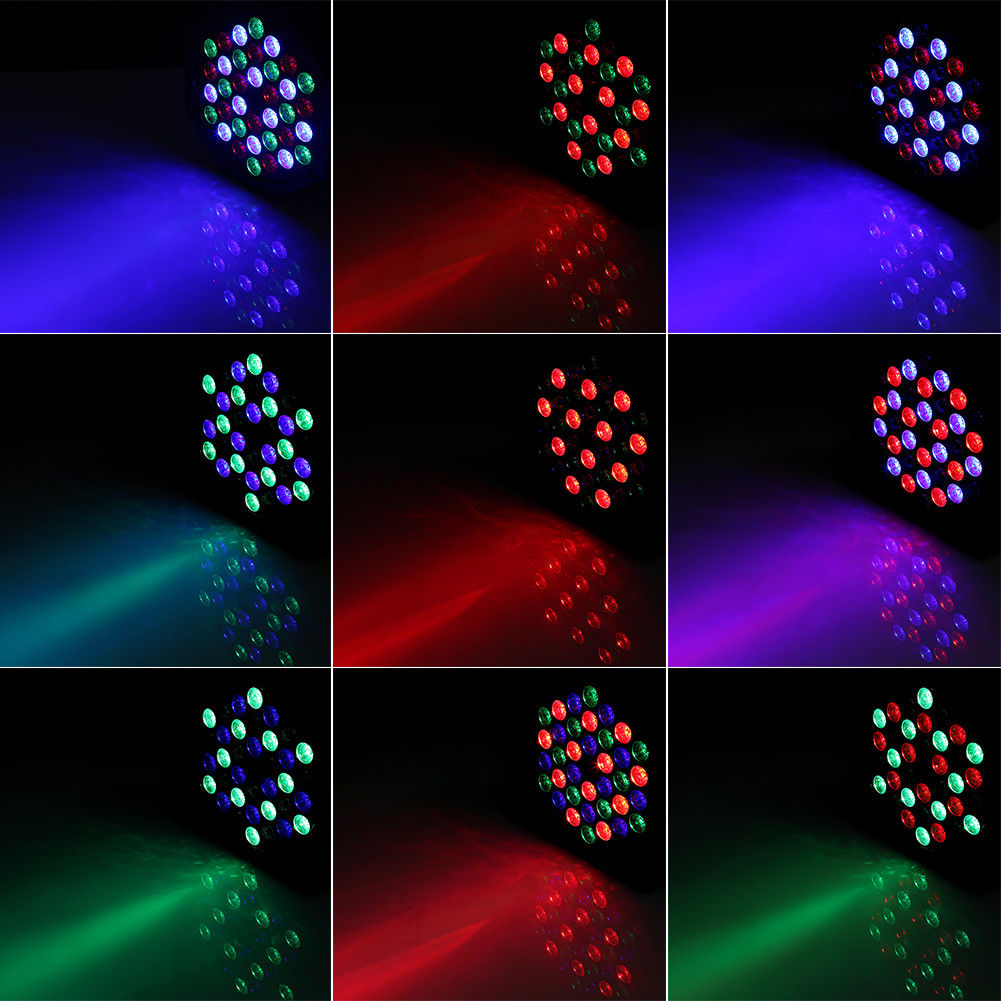 72W RGB Rechargeable Par Light-P10
