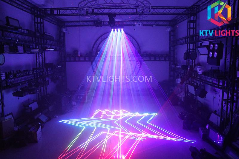 Luce laser di animazione a colori 1.2w-2w-A5