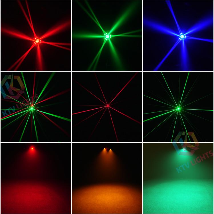 New 4-in-1 War God Moving Head Light-E56