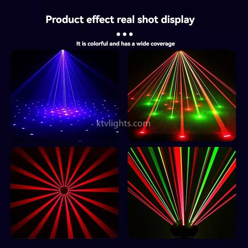 New 3 in 1 full color scanning laser light-B42
