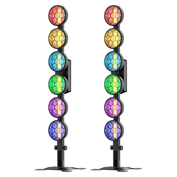 Retro LED RGB Stage Lights COB LED PAR Lights- P64