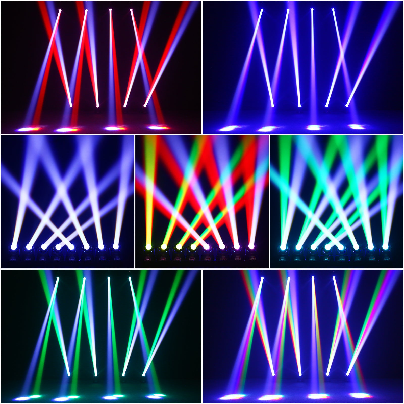 40w LED RGBW mini beam moving head light-E2
