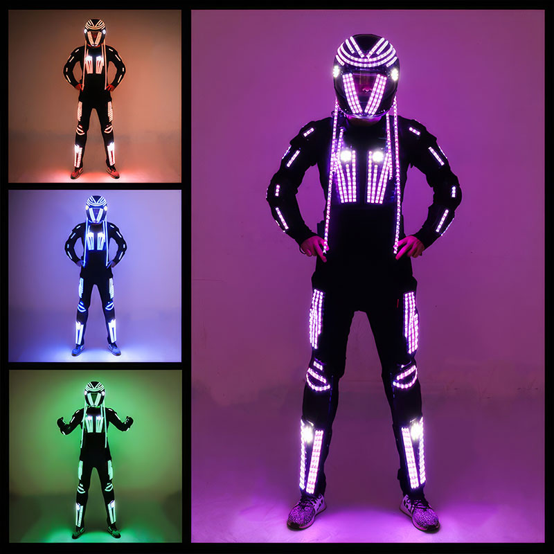 New LED Luminous Armor Clothing-M25