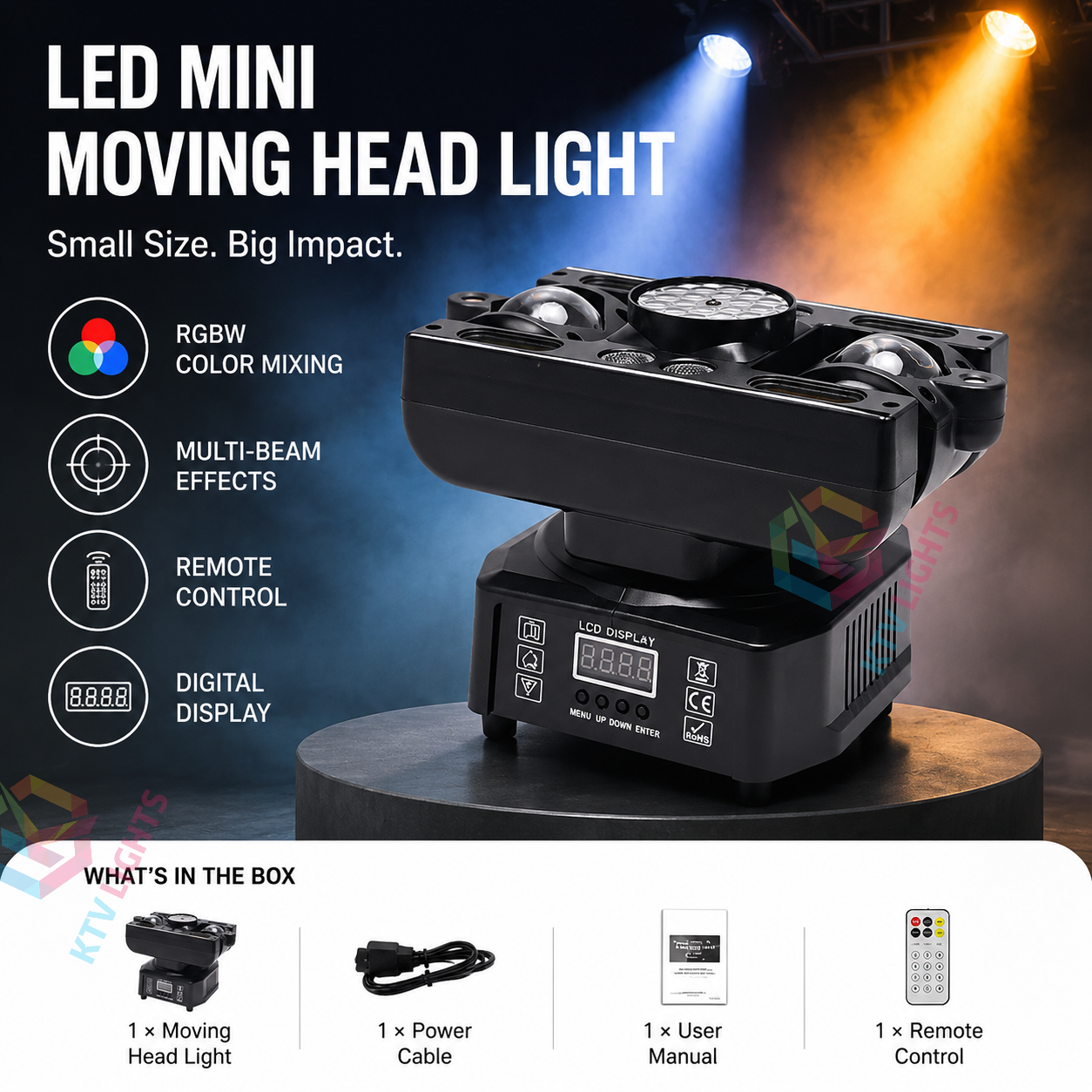 60W Snowflake Stage Light DJ Disco Bar KTV Party Light CE-E83