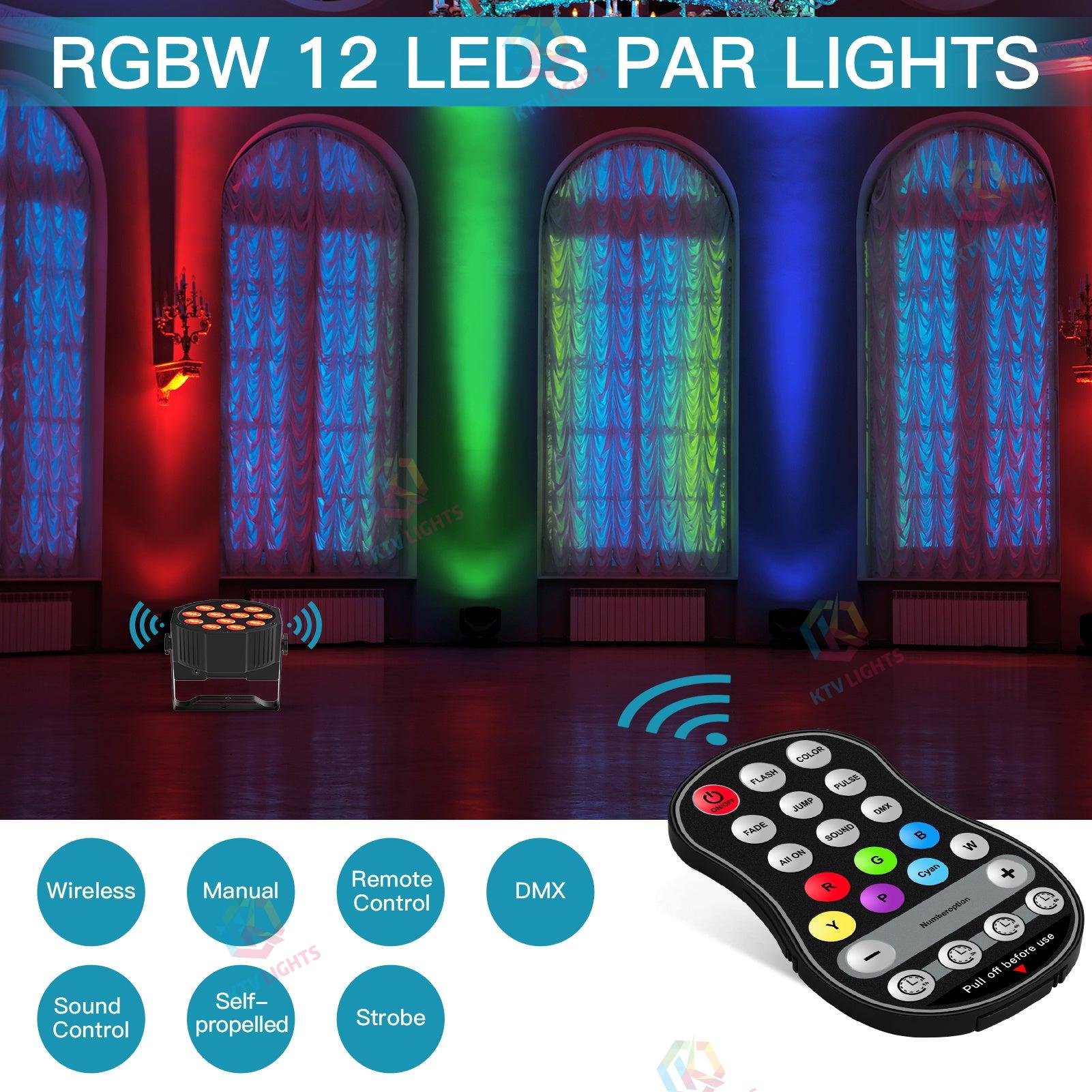 Rechargeable RGBW LED Parking Light Par Light-P16