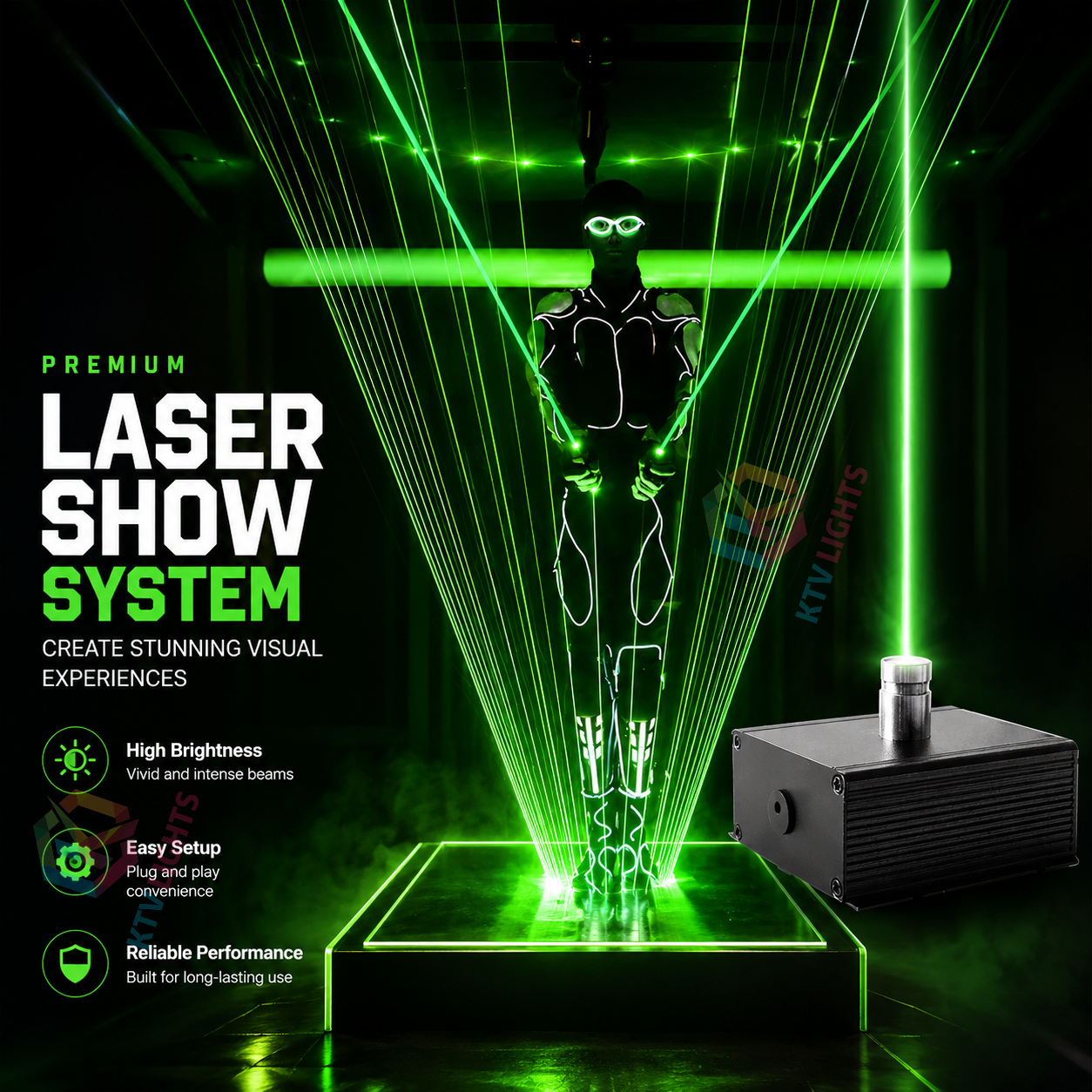 Laser sword large stage magic show lighting props-M17