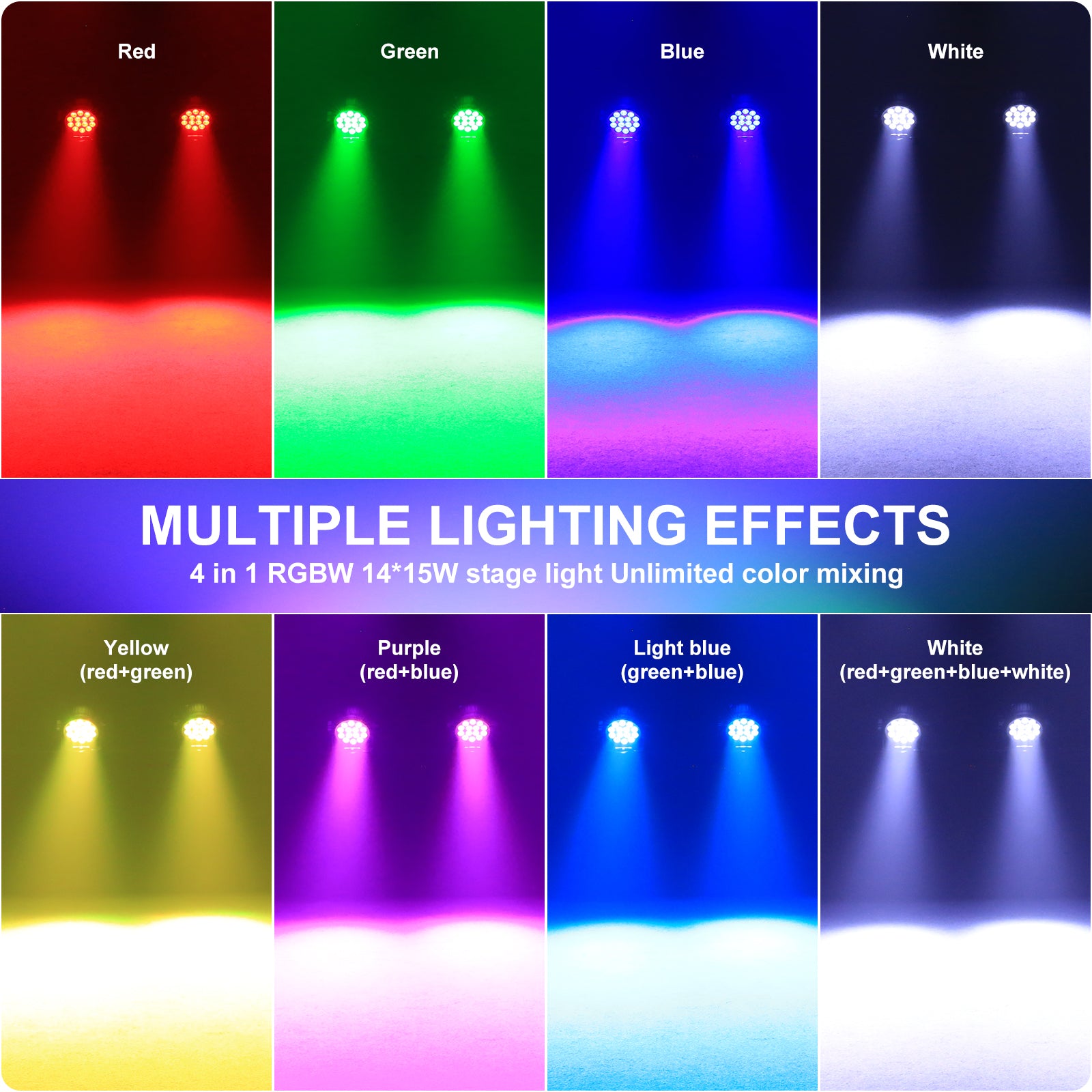 210w RGBW 4-in-1 LED Par Light-P26