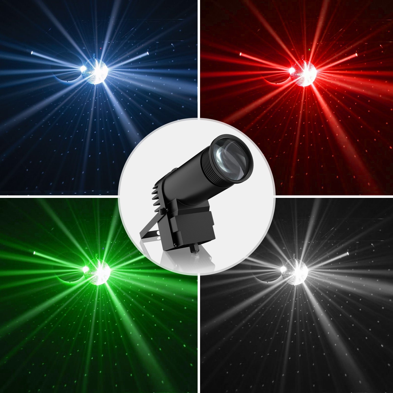 10W RGBW 4in1 spotlight-J1