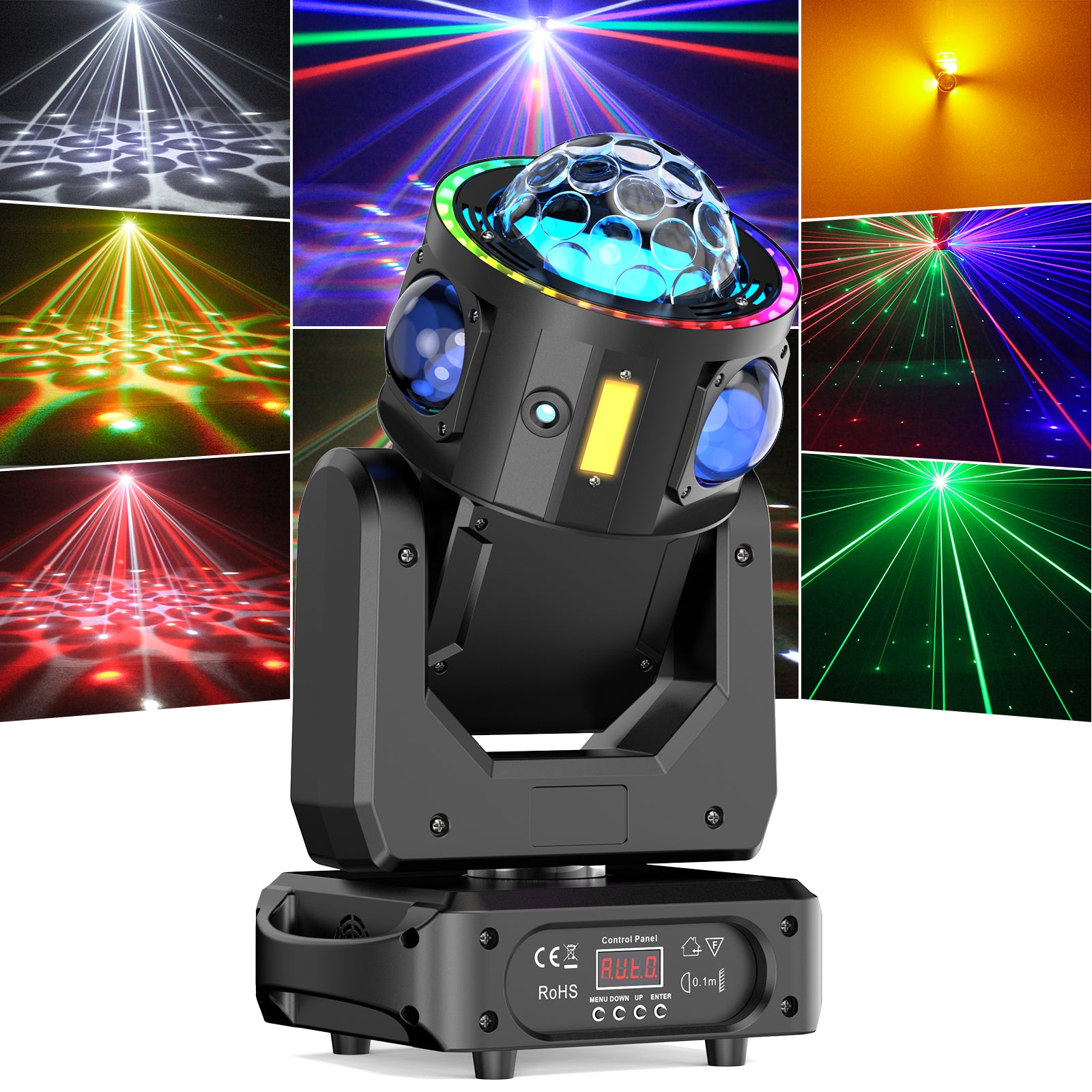 120W LED RGBW beam moving head light-E10