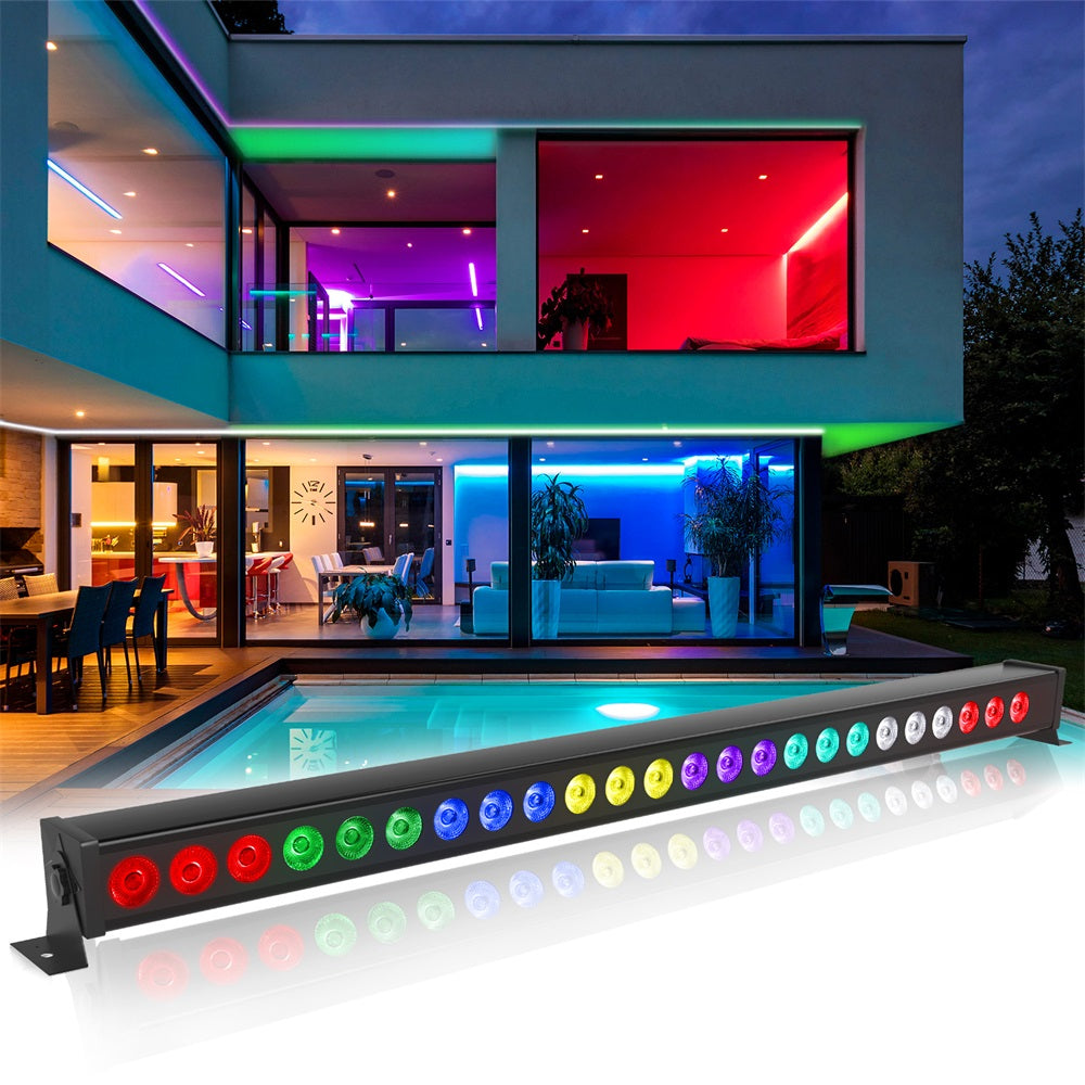 24*3W RGB wall washer light-X3