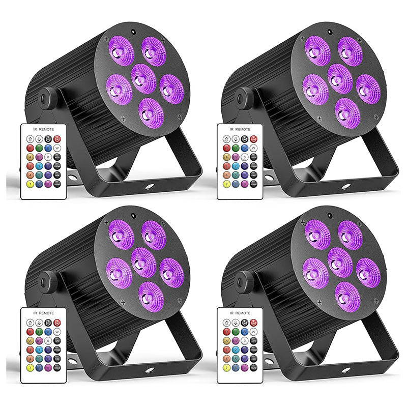 60W LED RGBWA+UV Rechargeable Stage Light-P61