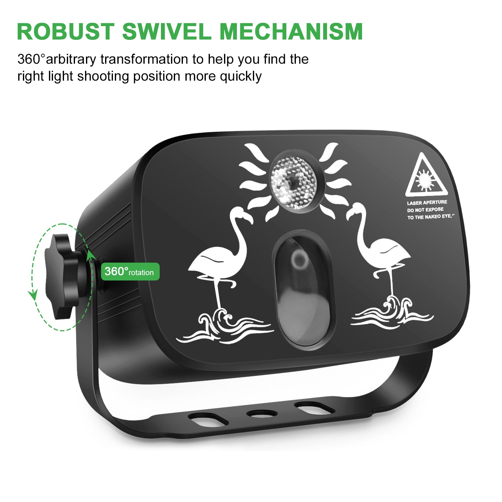 RGB + RG Laser Party Light with Remote Control - E52