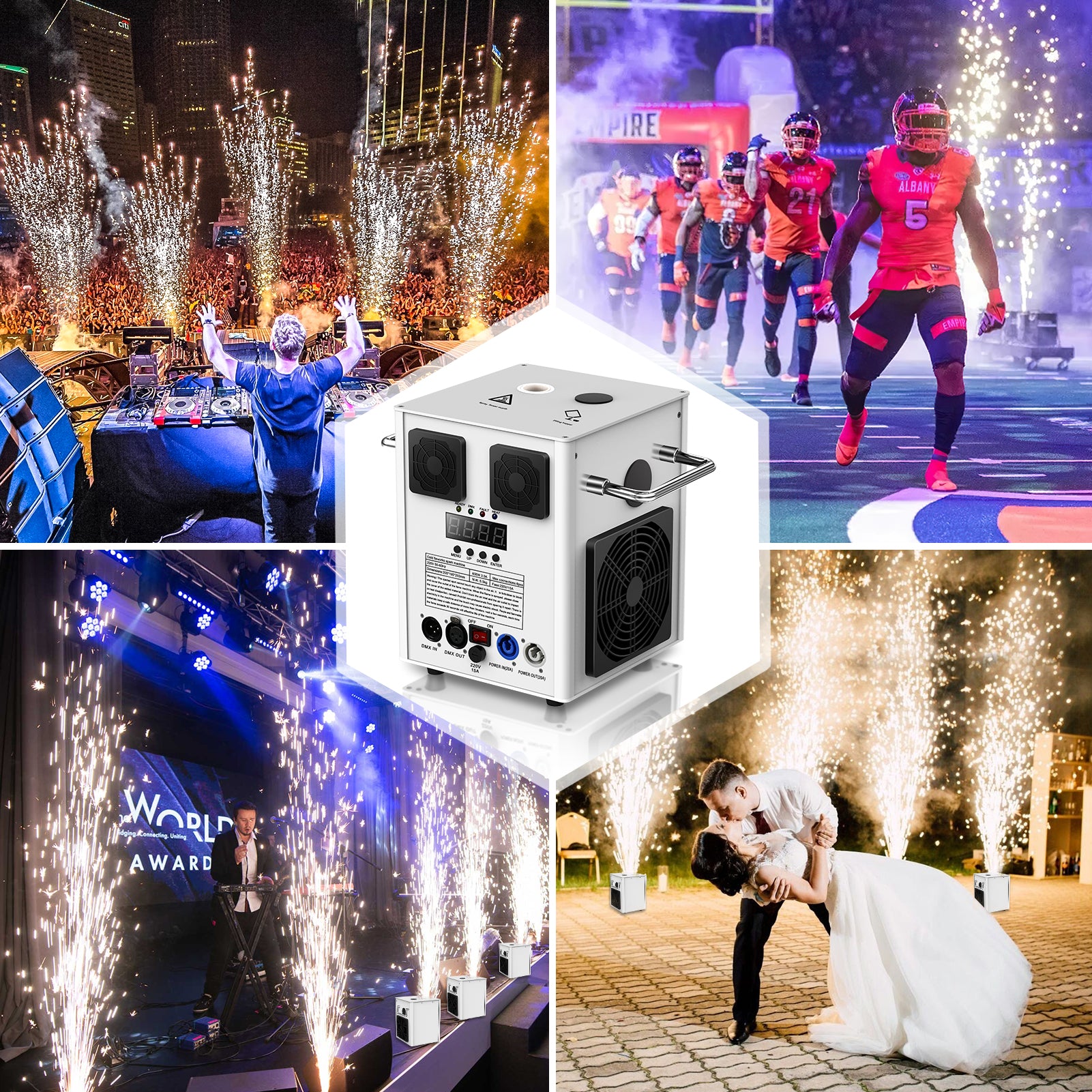 Fireworks fountain machine cold spark machine-H1