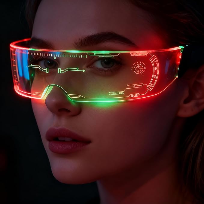 Colorful LED luminous glasses-M3
