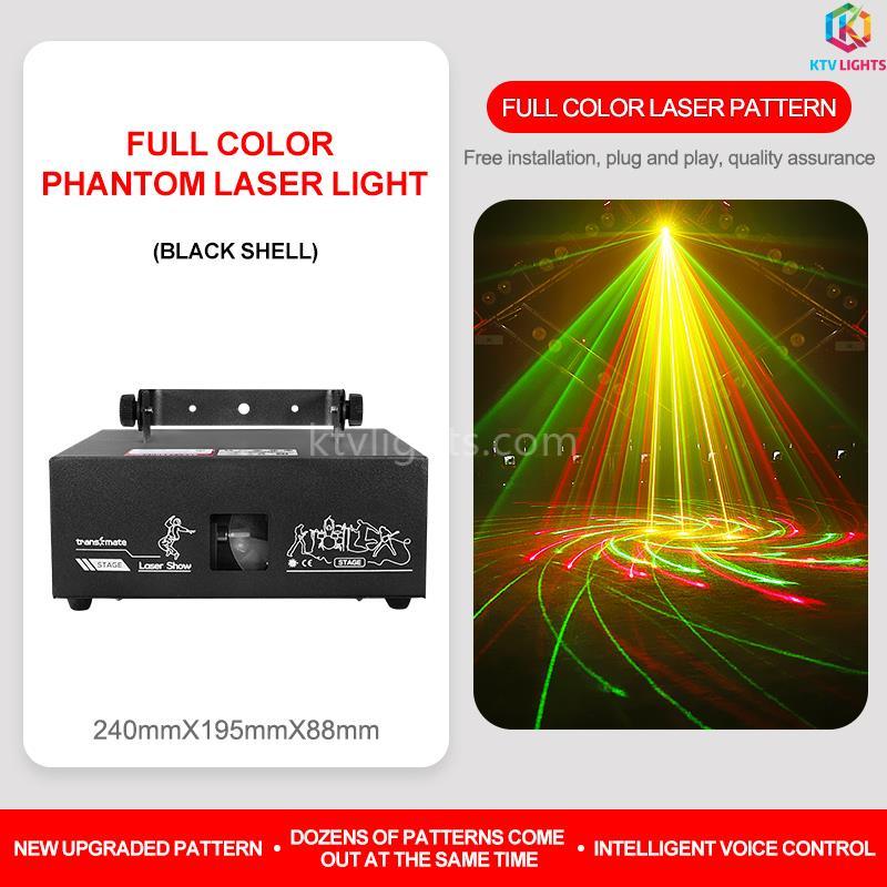 1,5w RGB animeret laserlys-stemmekontrol/DMX512 scenelys-A10
