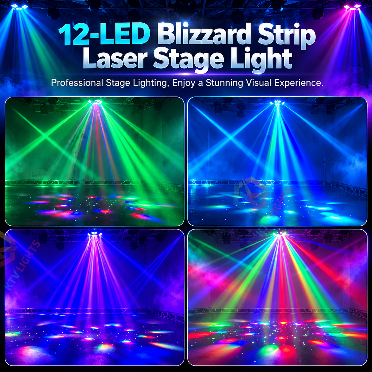 KTVLIGHTS 150W Bee Eye Laser Stage Effect Light-E119