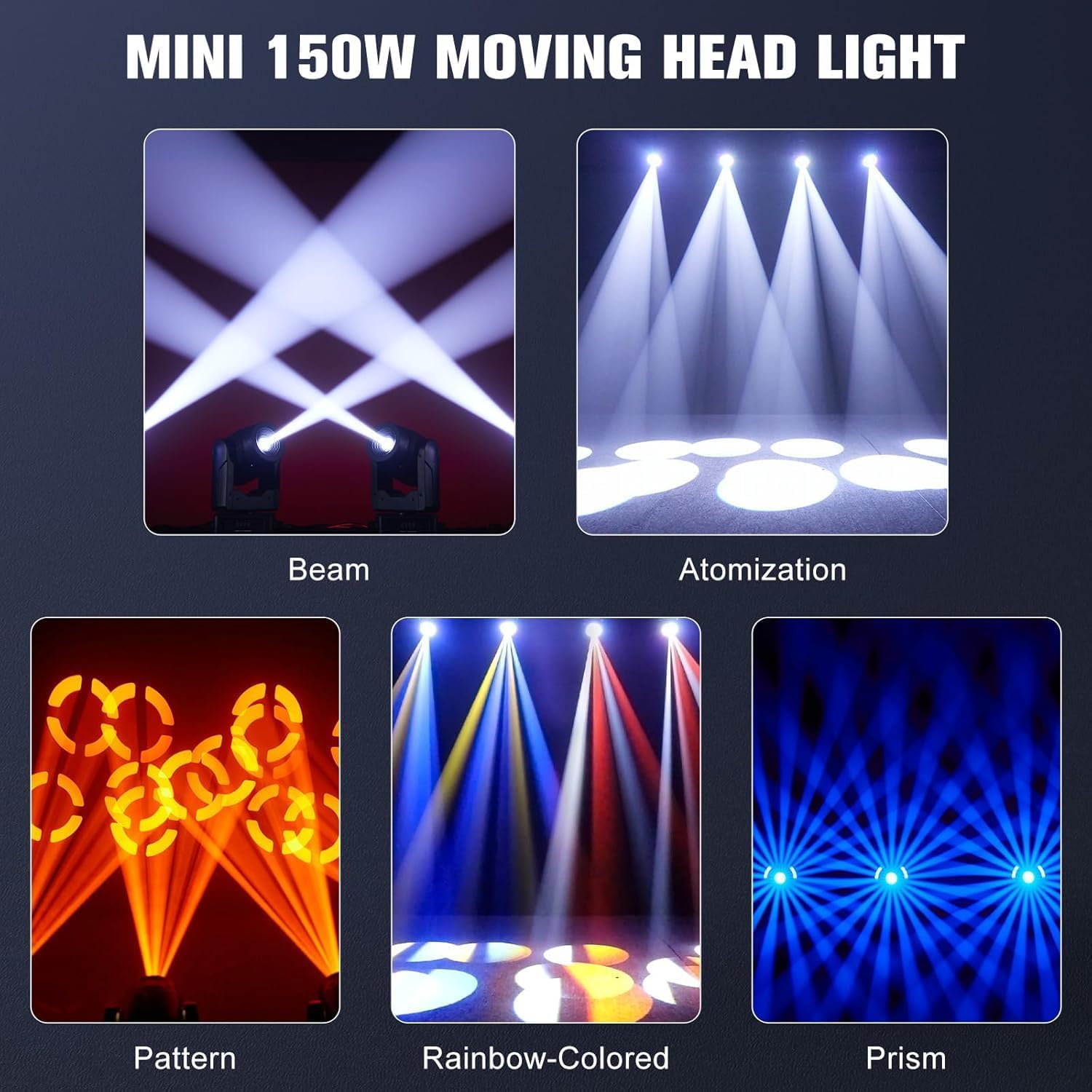 150W Ring Moving Head DJ Light-E52