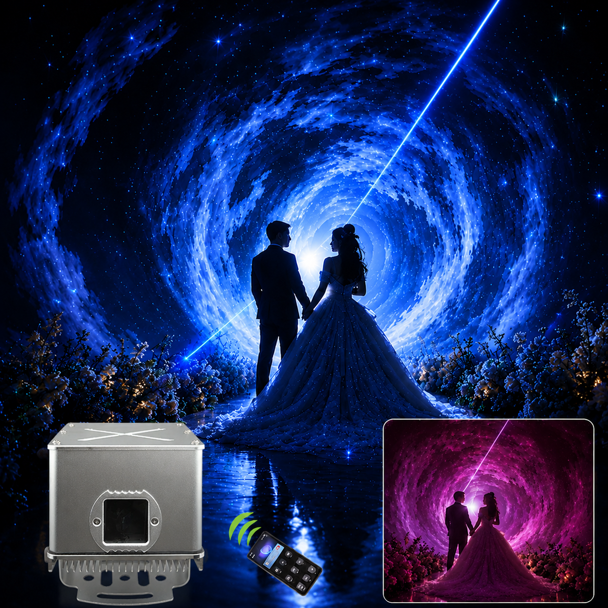 iOS/Android APP IP65 Animation Laser Light-A3