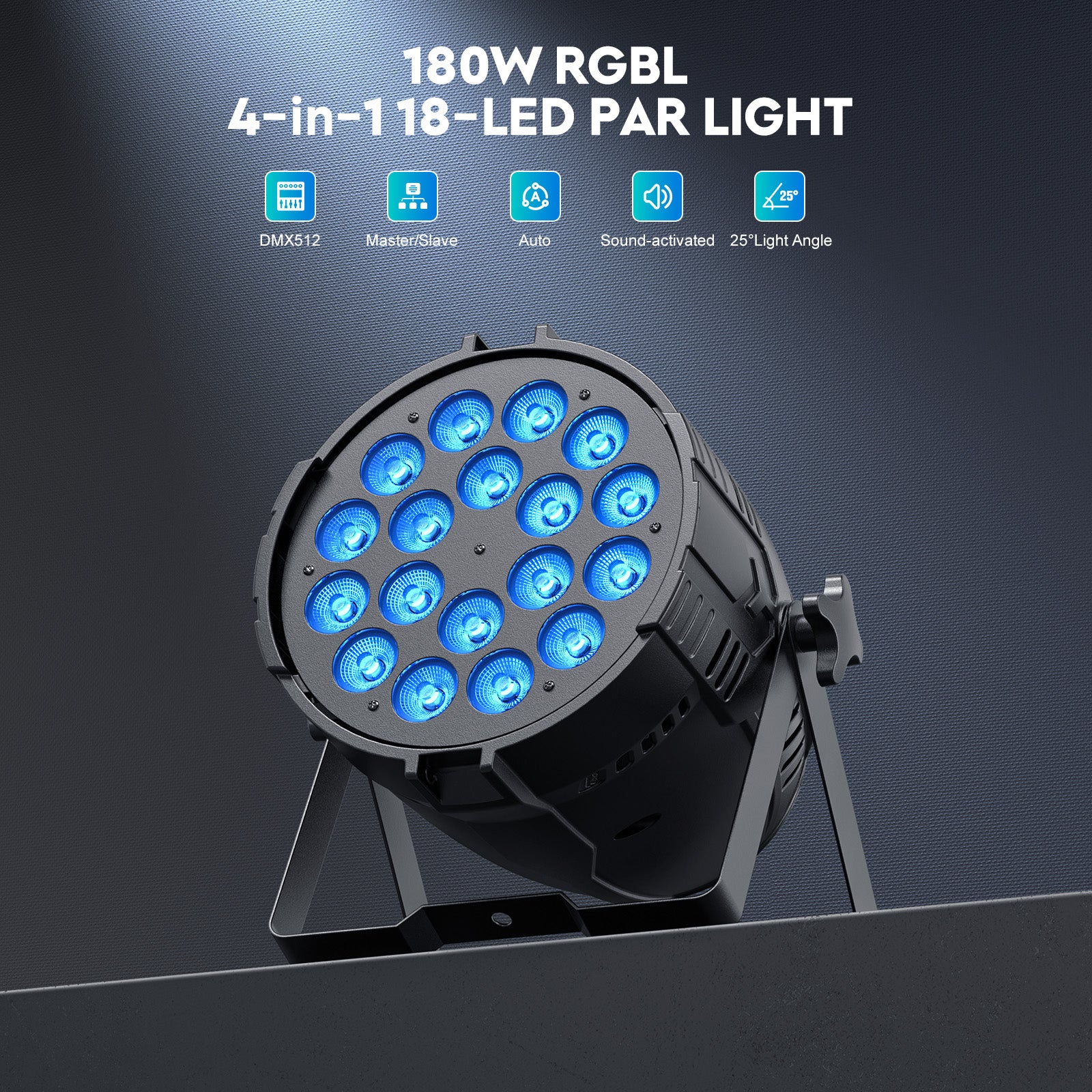 RGBW 18x10W 4in1 LED wash par light-P21