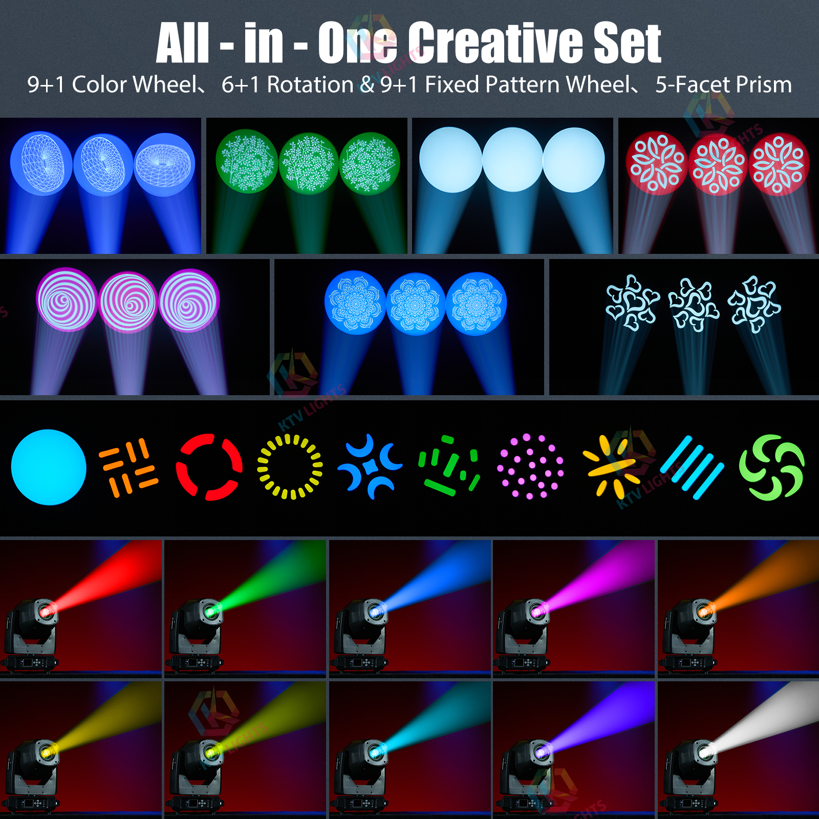 New Arrival 200W LED Beam 3-in-1 Moving Head Light-E47