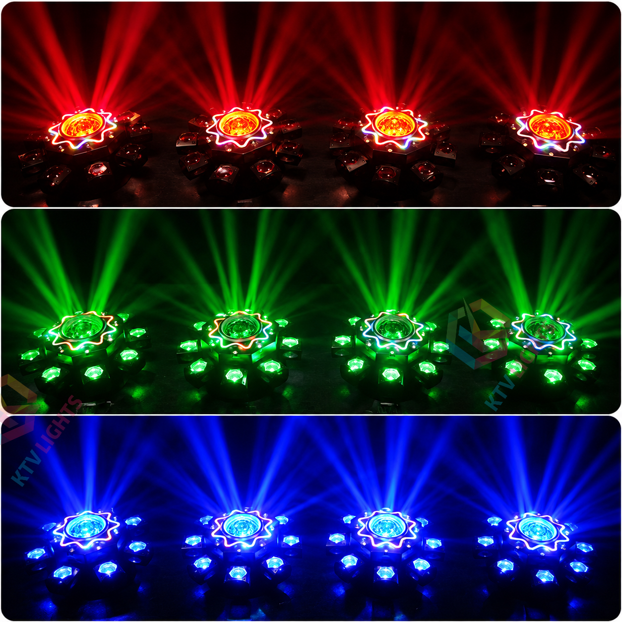 Magic Ball 8 Arm Moving Head Laser Stage Light DJ Party Light-E86