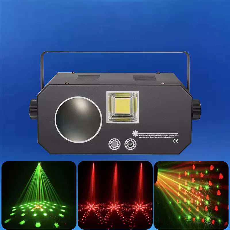 3 in 1 Wash Pattern Laser Light-B41