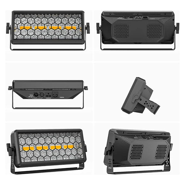 120W RGB DMX Disco Party Stage Control Strobe Washer Light - X23