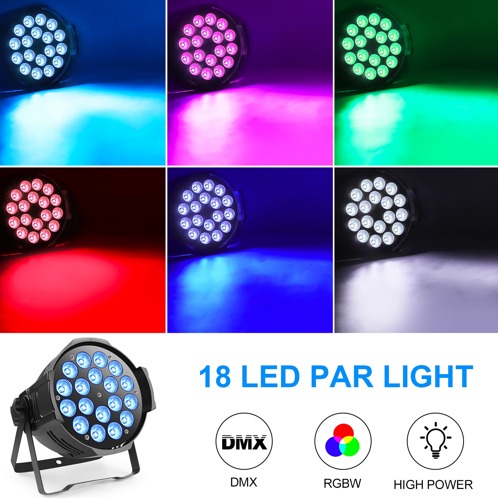 180W Aluminum LED Par Light-P3