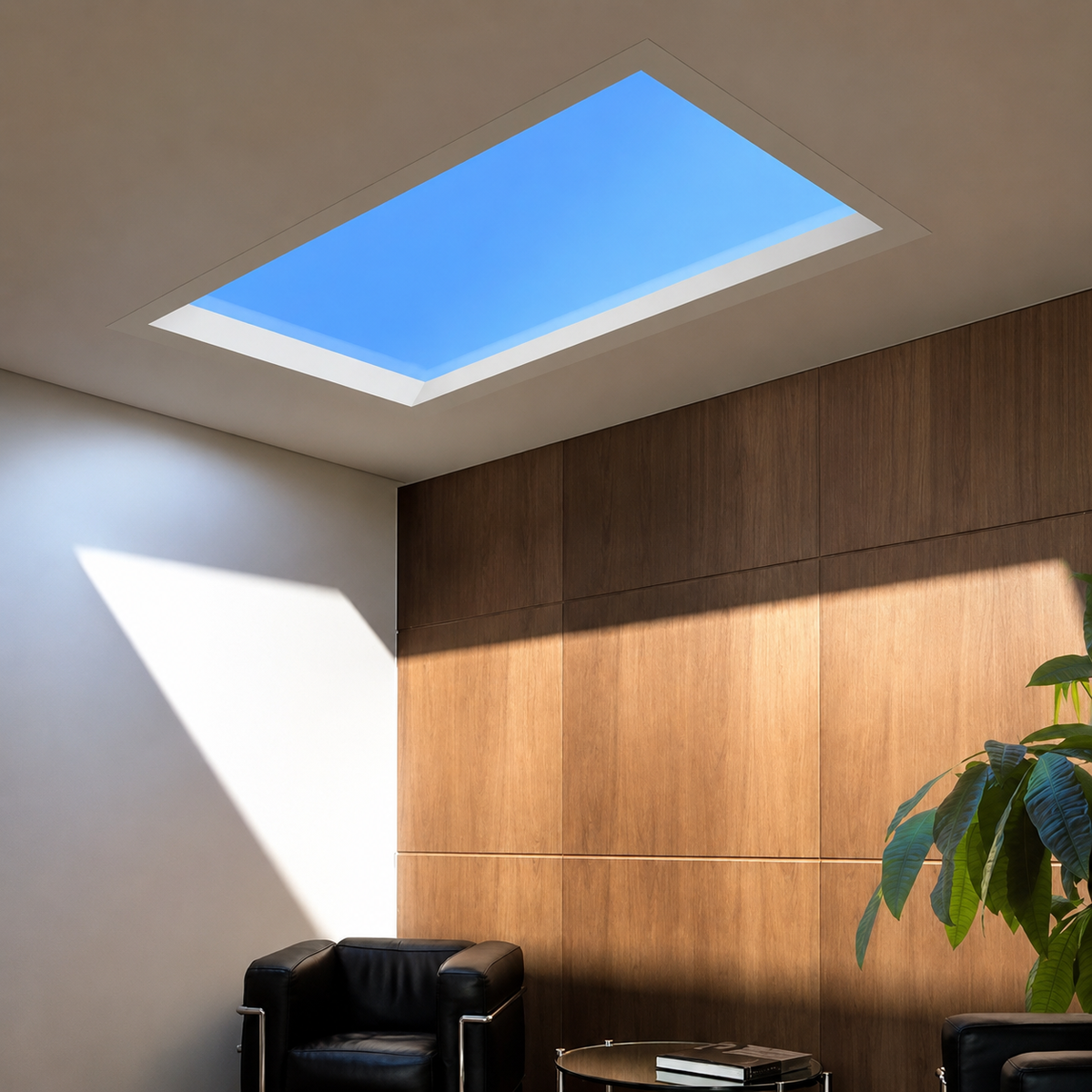 KTVLIGHTS Smart WiFi LED Artificial Skylight Ceiling Lamp