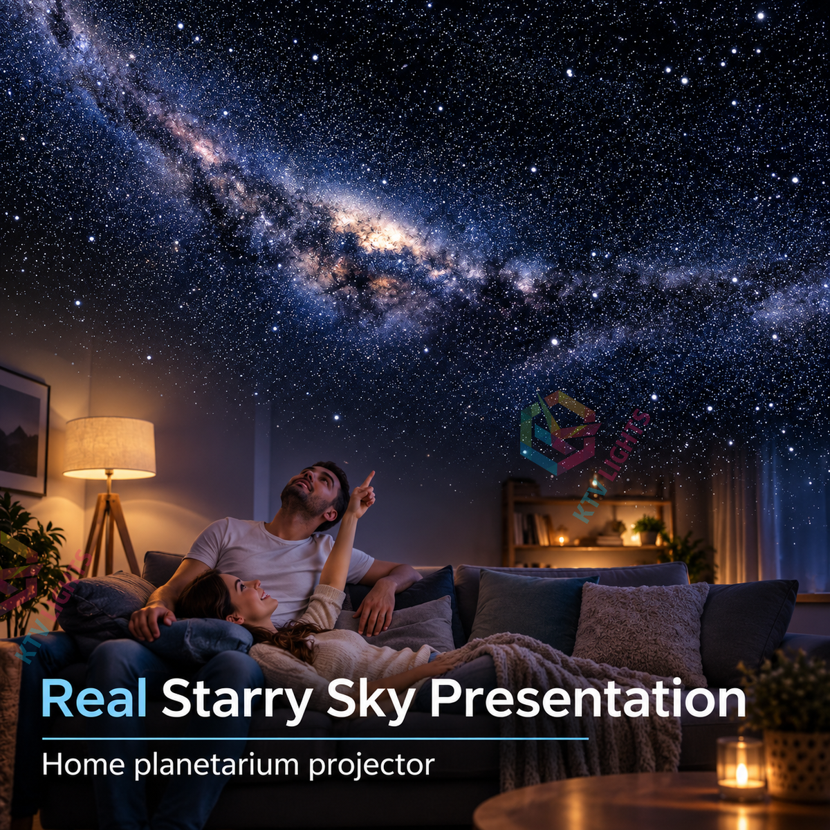 KTVLIGHTS 32-in-1 Galaxy Planetarium Star Projector-S56