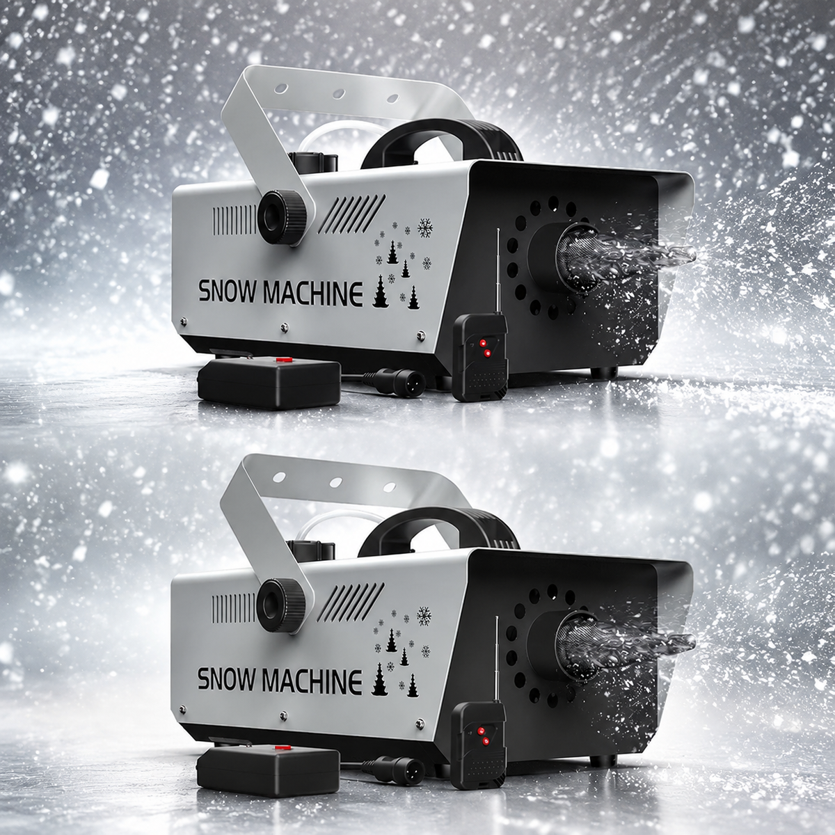 KTVLIGHTS 1000W Snow Machine with Remote Control-H3