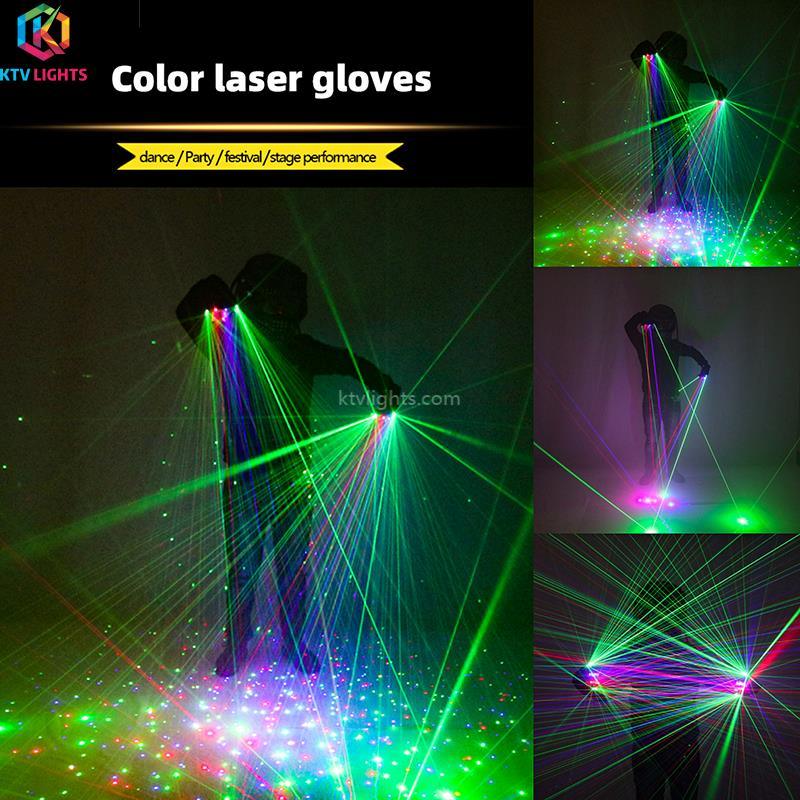 Set di guanti laser per feste