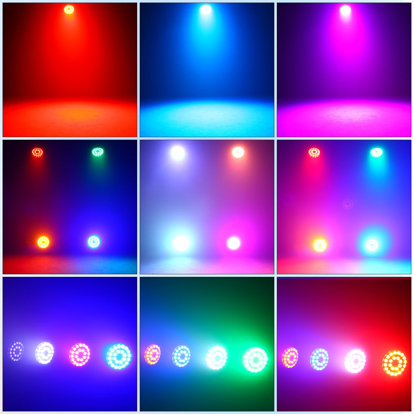240W Outdoor Waterproof RGB WA + UV Par Light - P23