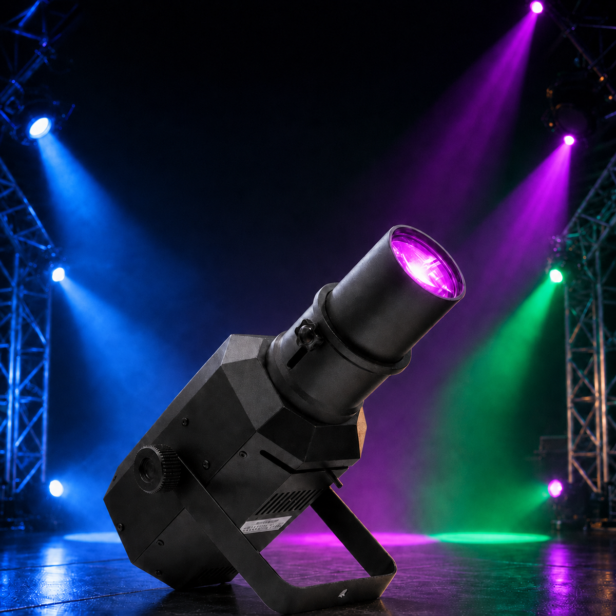 KTVLIGHTS Mini LED Zoom Profile Spotlight for Stage & Wedding-J7
