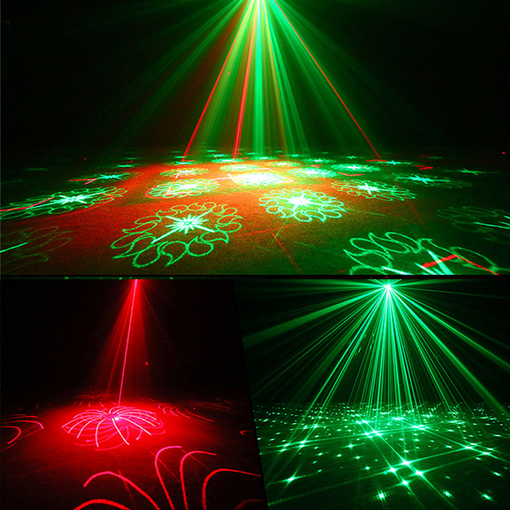 5-in-1 RGBUV Laser Light Show Projector-B48
