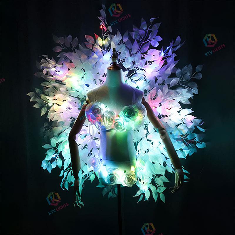 Bar DS Sexy LED Bra Costume Female Singer Suit-M22