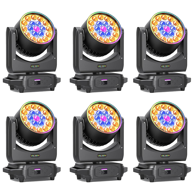 19x15W LED RGBW Zoom Moving Head Light-E60