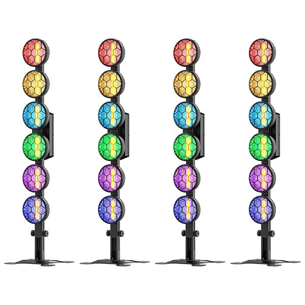 Retro LED RGB Stage Lights COB LED PAR Lights- P64