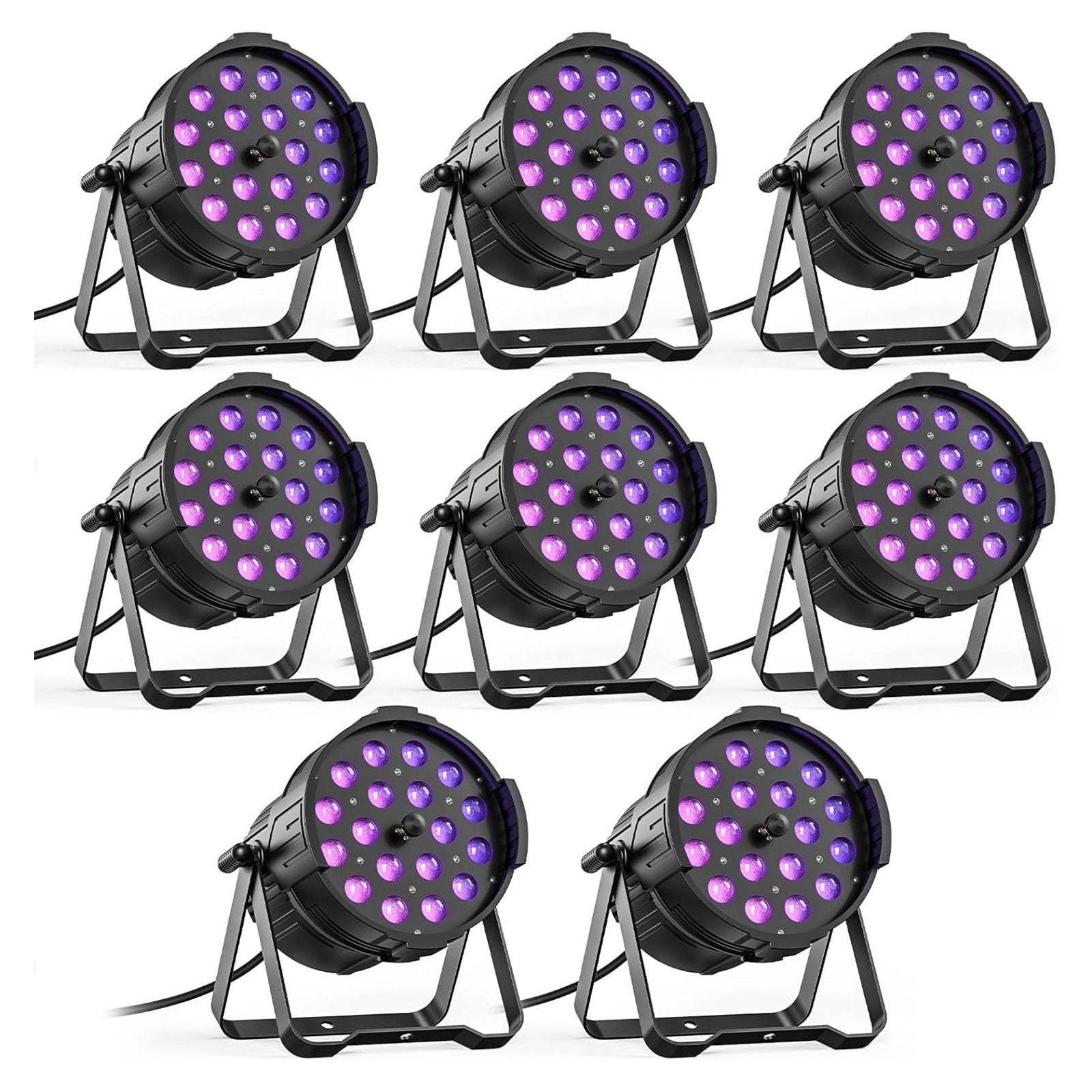 200W RGBWA + UV 6-in-1 LED PAR Light - P71