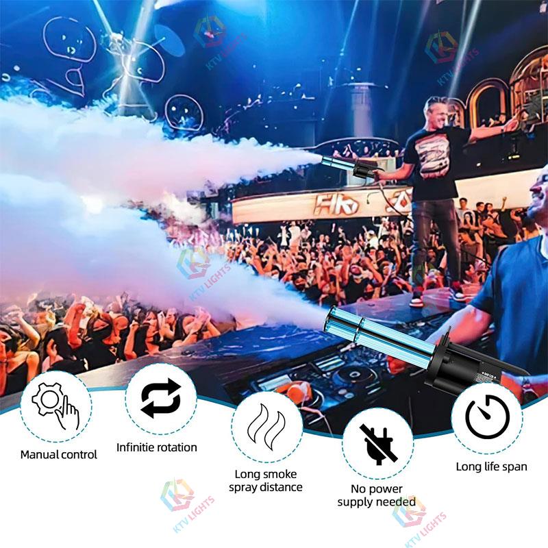 LED CO2 jet handheld smoke machine-Y15