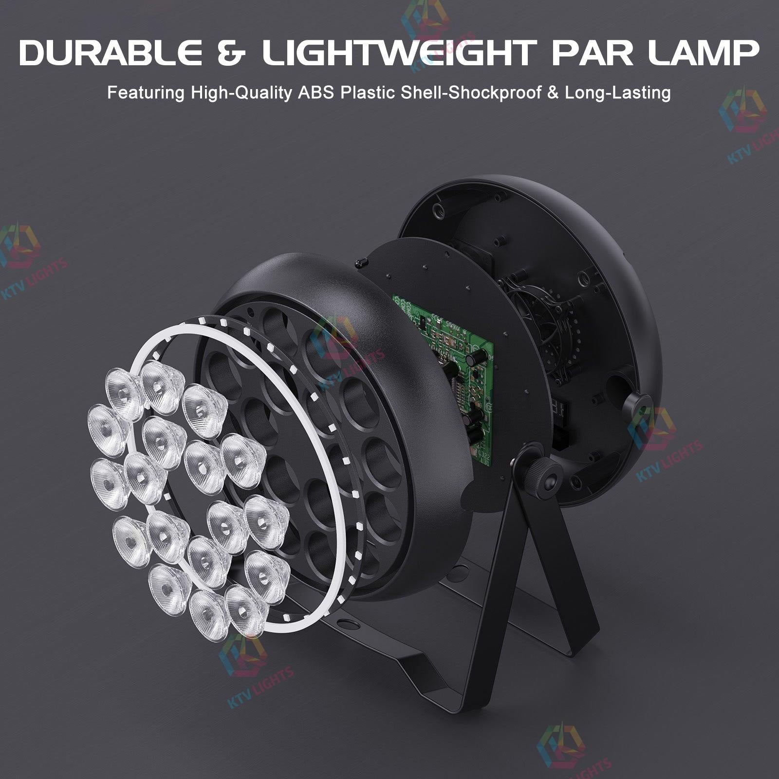 RGBW 18x4W 4in1 LED wash par light-P20