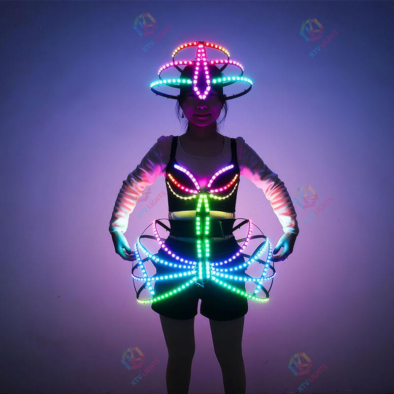 Pixel Smart LED Cage Clothing-M21