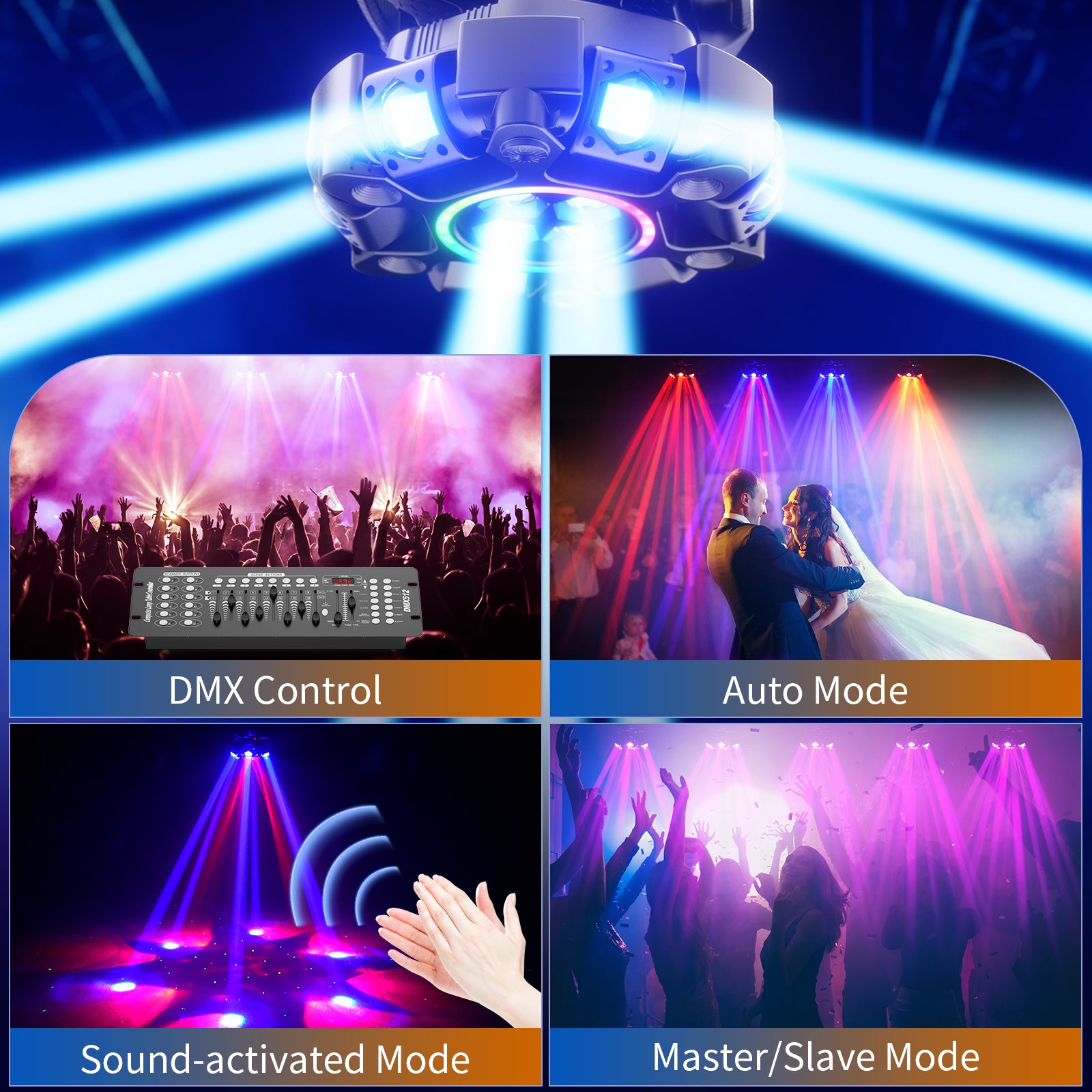New 180W RGBW Moving Head Light-E53