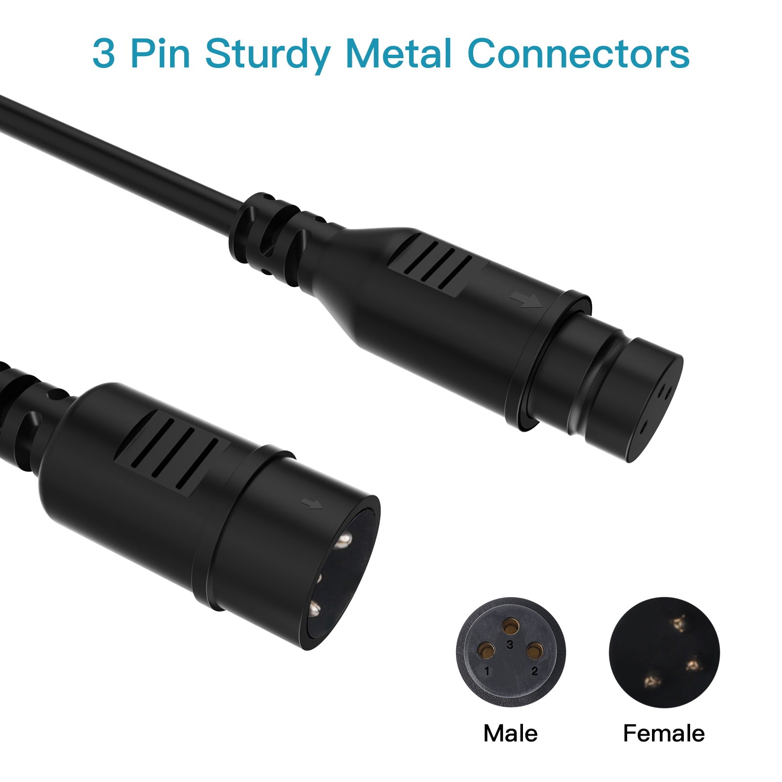 3m universal Dmx cable