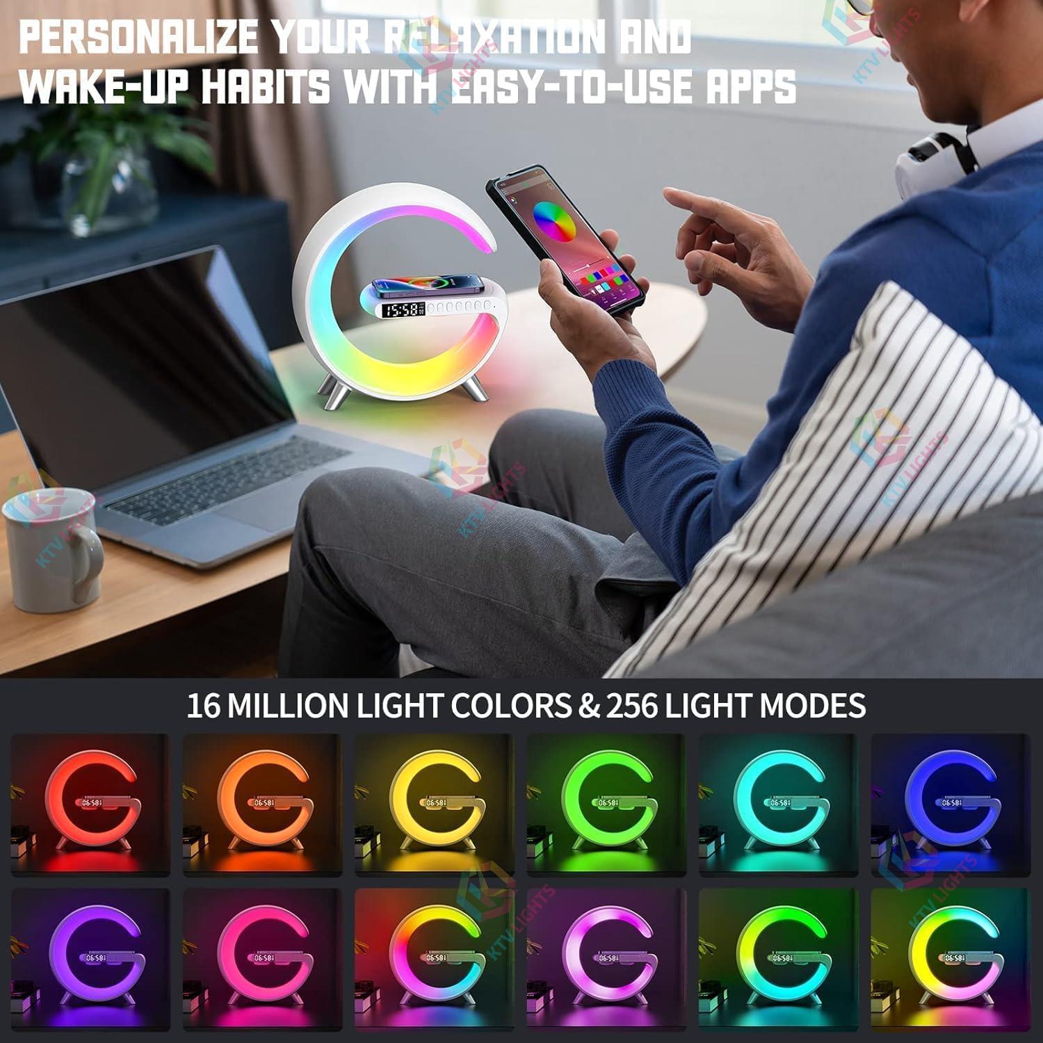 Mini LED Desk Lamp 4-in-1 Wireless Charger