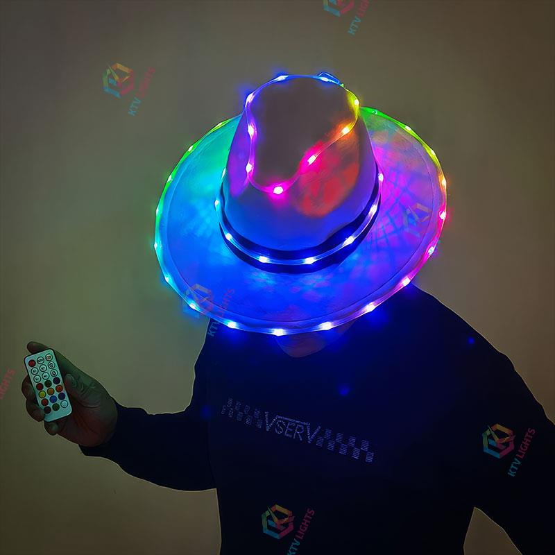 Full-Color Cool LED Hat for Party-M6