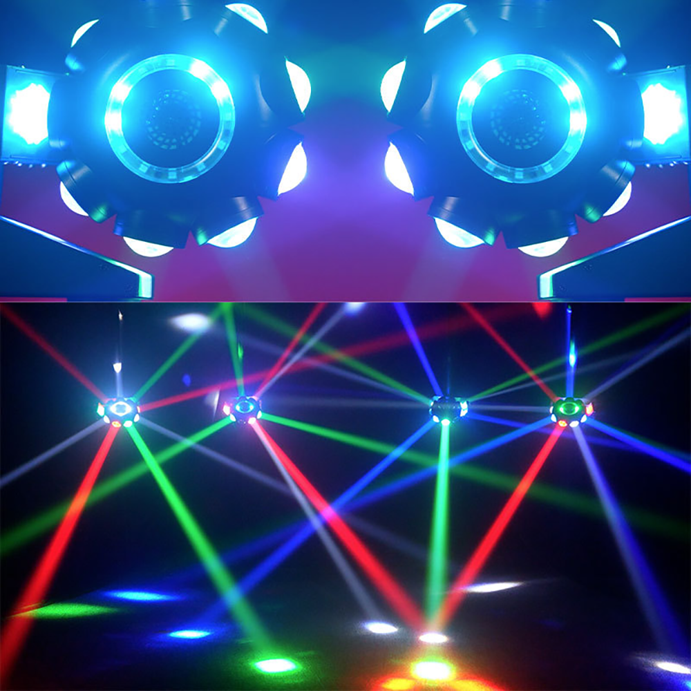 2025 New 9-head 120W Hot Wheels LED Beam Moving Head Light-E41