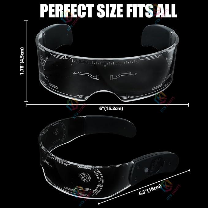 Colorful LED luminous glasses-M3