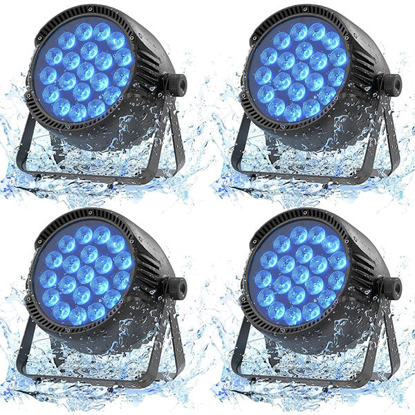 200W RGBW LED DMX IP65 Waterproof Par Light - P60