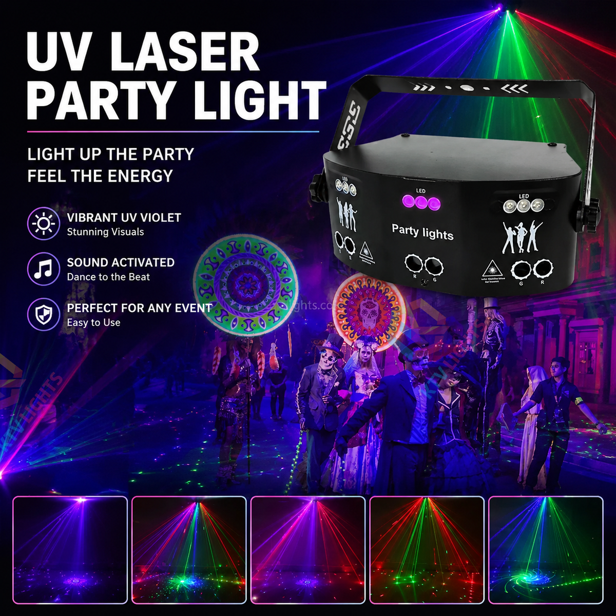 15-eye party club laser light-B5